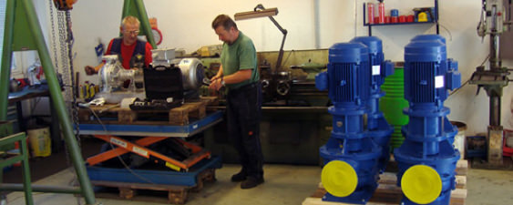 Pump 2025 repair shop